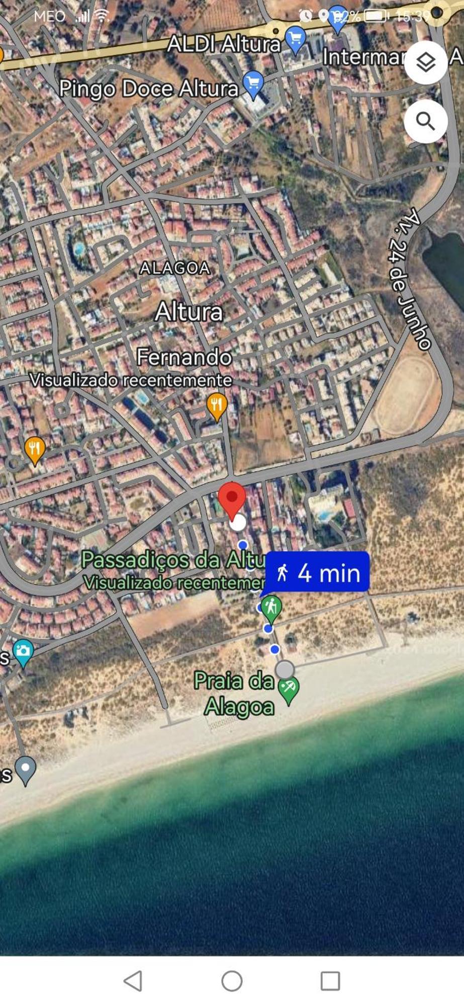 Casa Vila Rosa - T1 Altura Beach 외부 사진